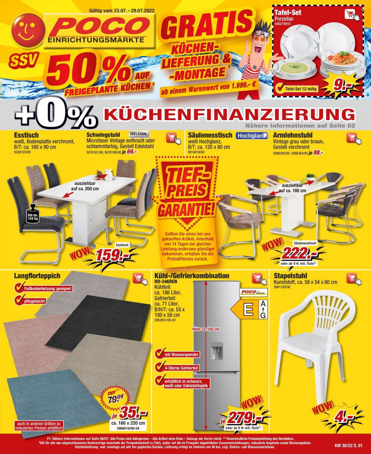 Poco Prospekte  - 23.07.2022 - 29.07.2022. Seite 1