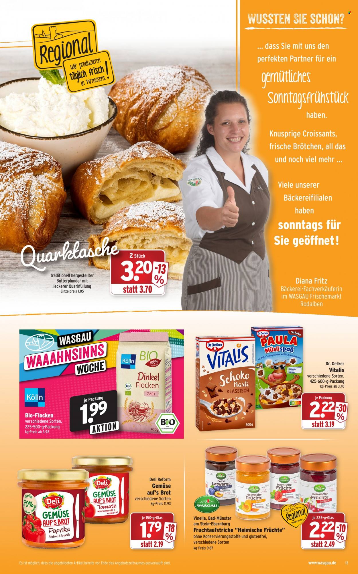 Wasgau Prospekte  - 25.07.2022 - 30.07.2022. Seite 13