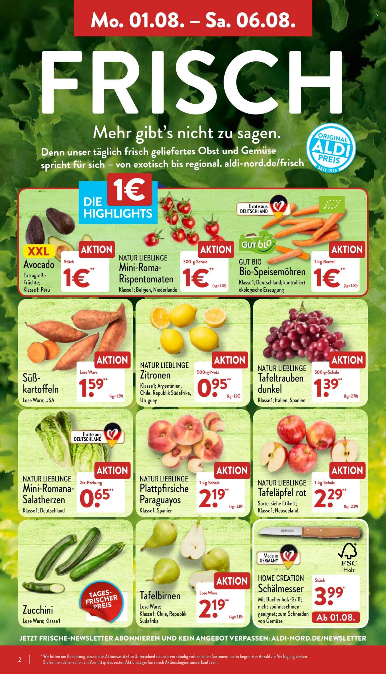 ALDI Nord Prospekte  - 1.08.2022 - 6.08.2022. Seite 2