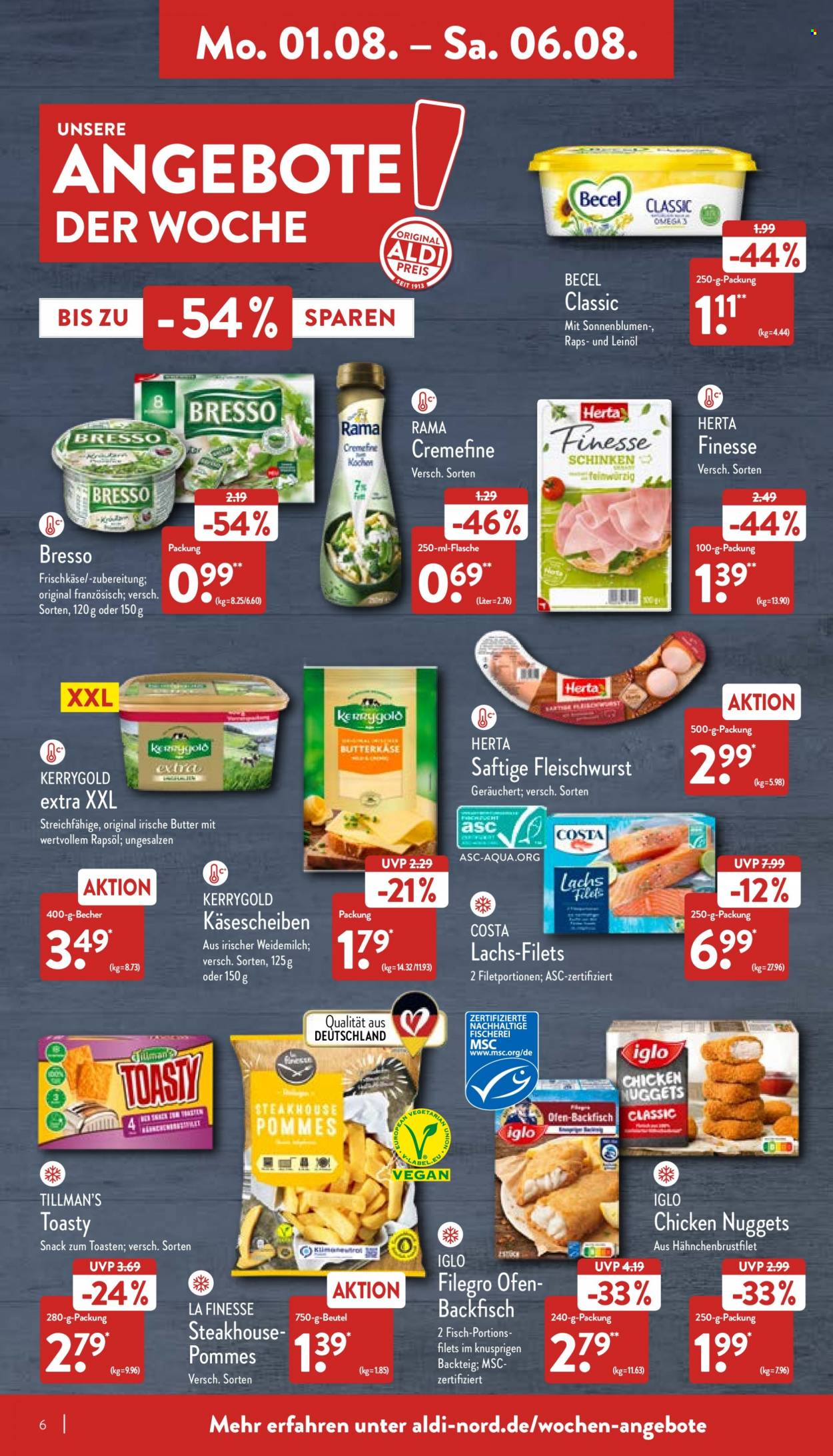 ALDI Nord Prospekte  - 1.08.2022 - 6.08.2022. Seite 6