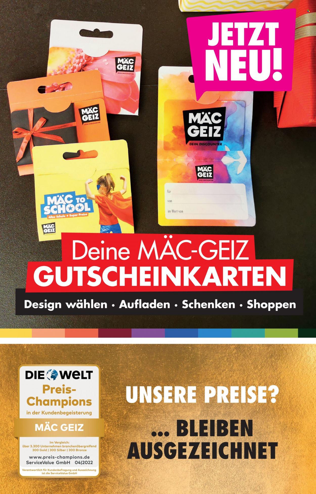 Mäc-Geiz Prospekte  - 1.08.2022 - 7.08.2022. Seite 19