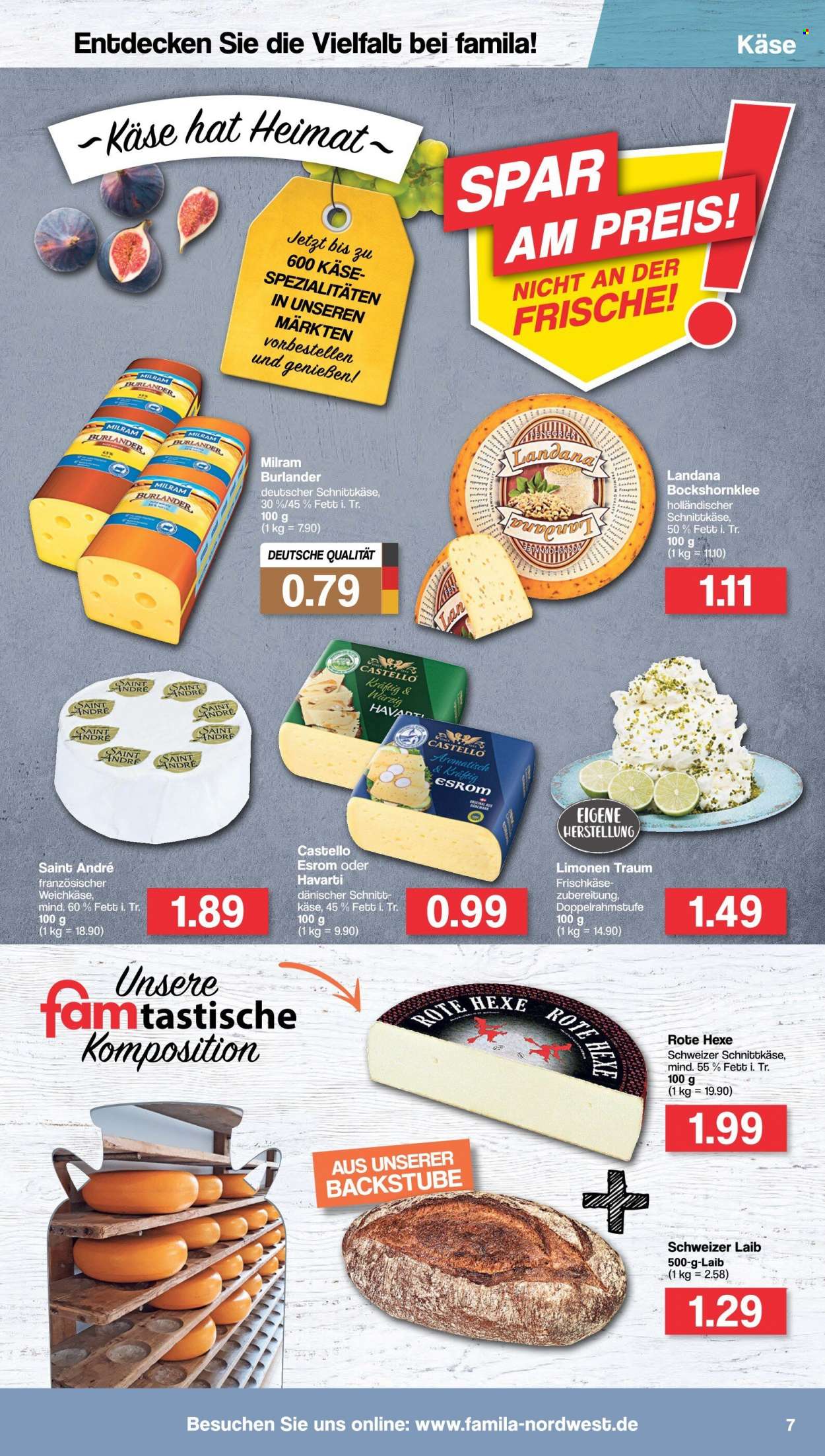 famila Prospekte  - 25.07.2022 - 30.07.2022. Seite 7