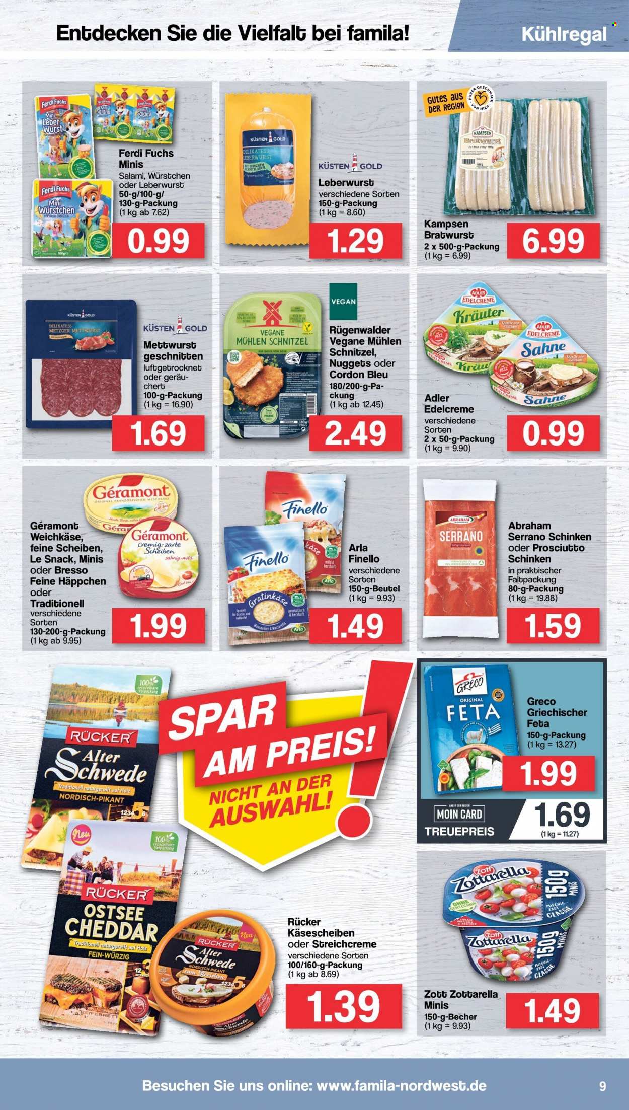 famila Prospekte  - 25.07.2022 - 30.07.2022. Seite 9