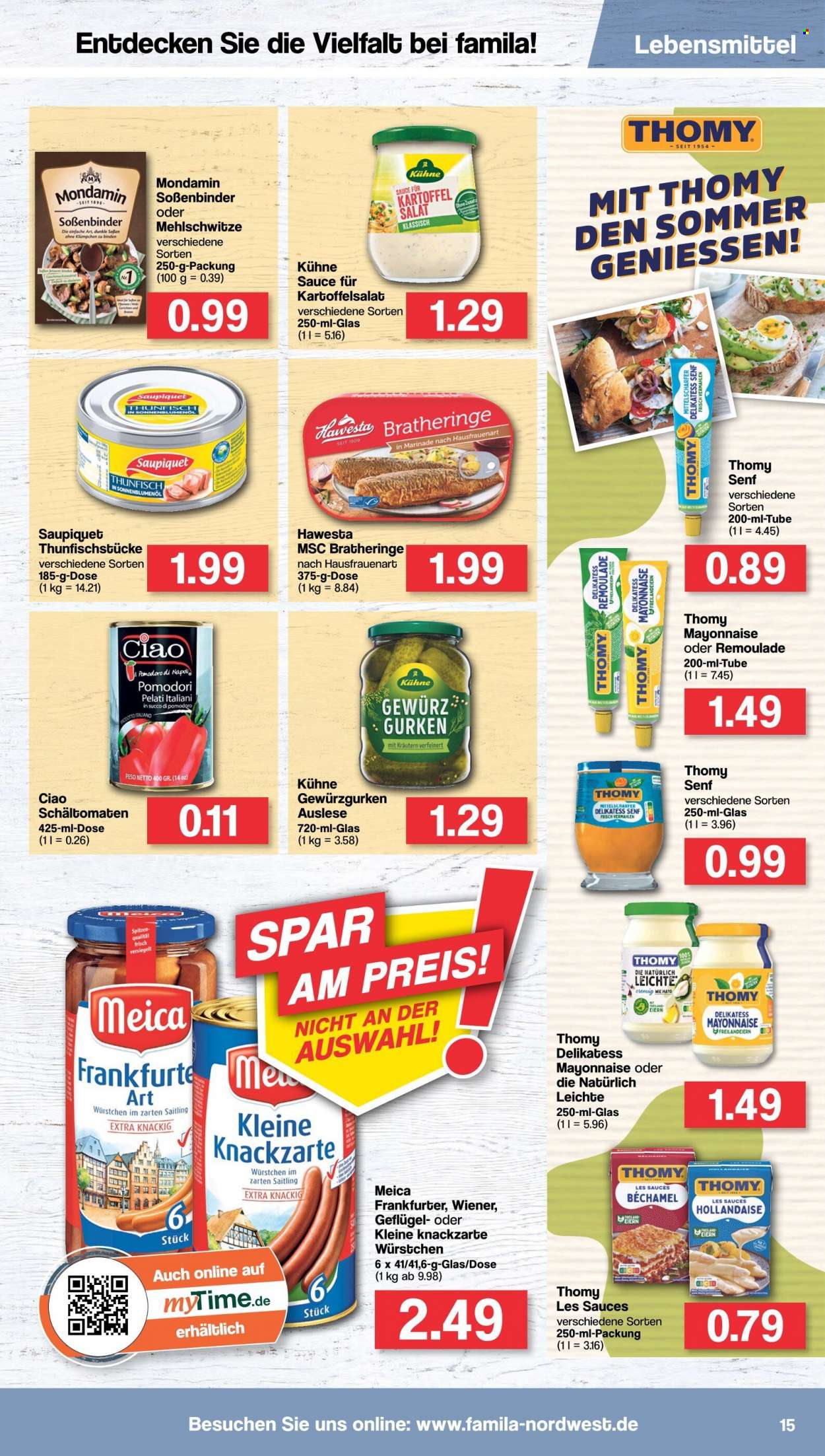 famila Prospekte  - 25.07.2022 - 30.07.2022. Seite 15