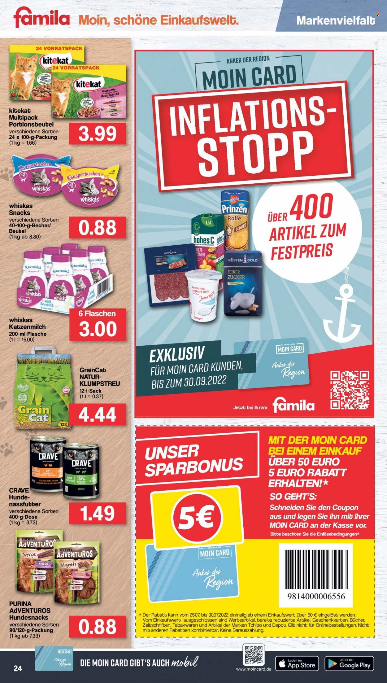famila Prospekte  - 25.07.2022 - 30.07.2022. Seite 24