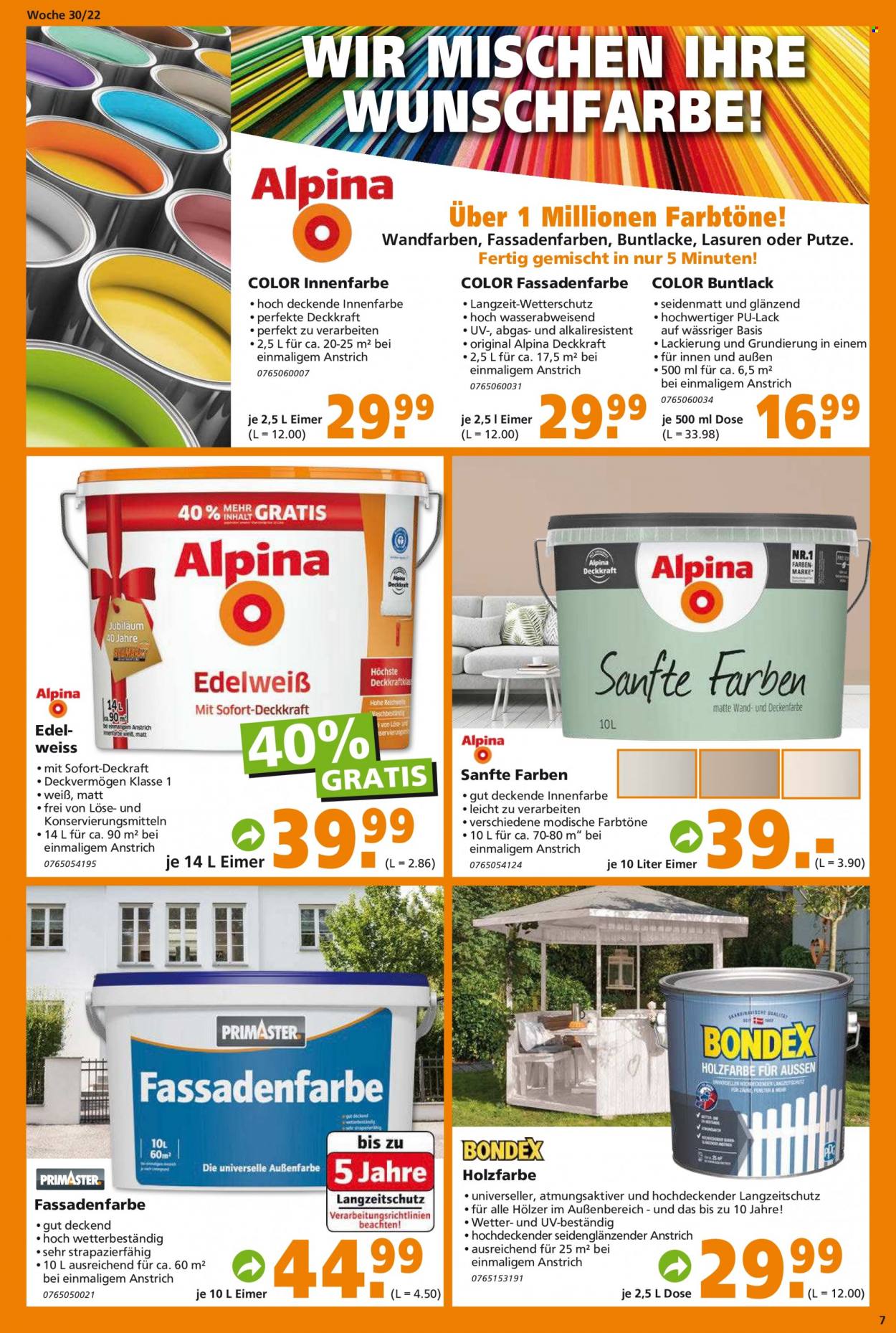 Globus Baumarkt Prospekte  - 24.07.2022 - 30.07.2022. Seite 7