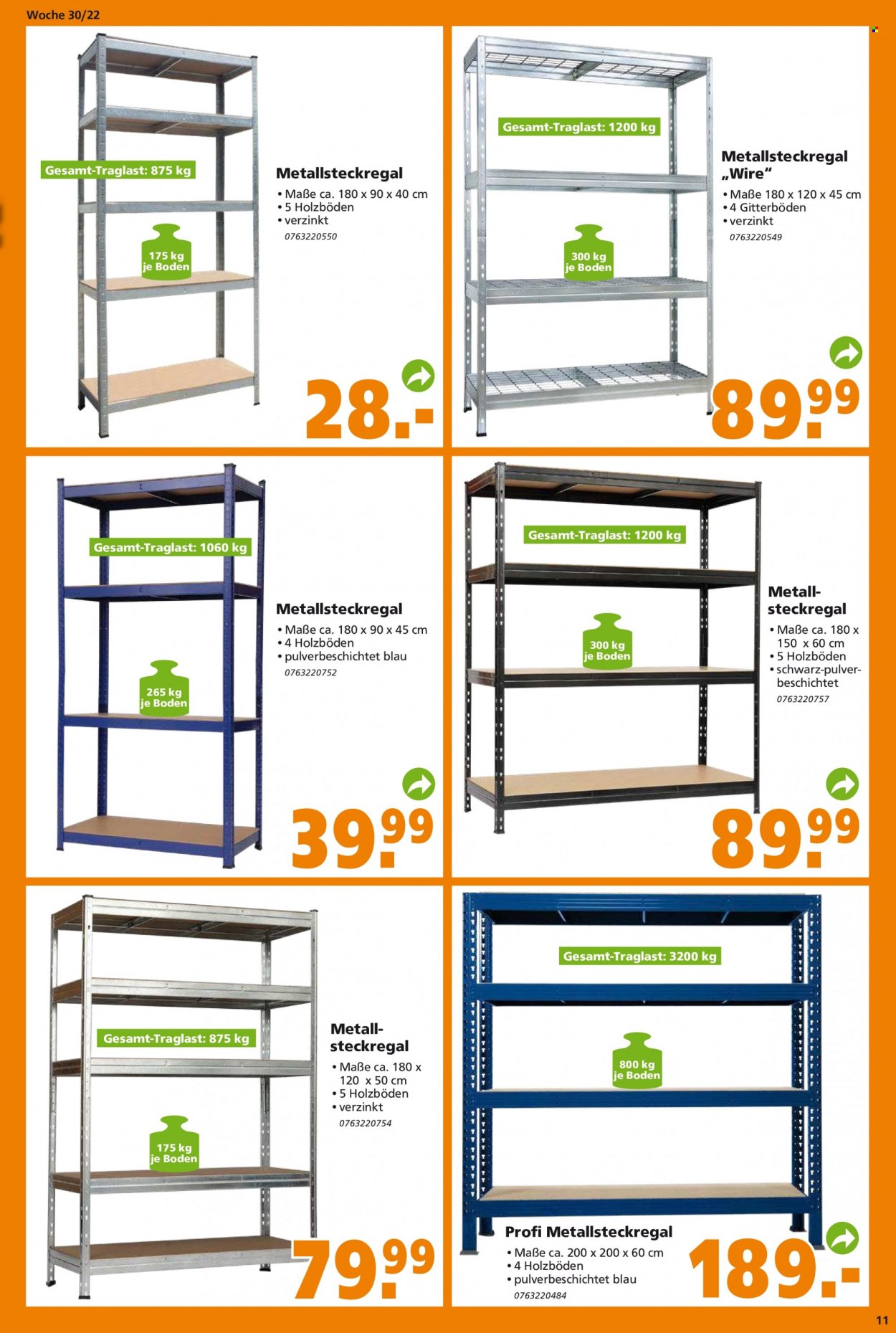 Globus Baumarkt Prospekte  - 24.07.2022 - 30.07.2022. Seite 11