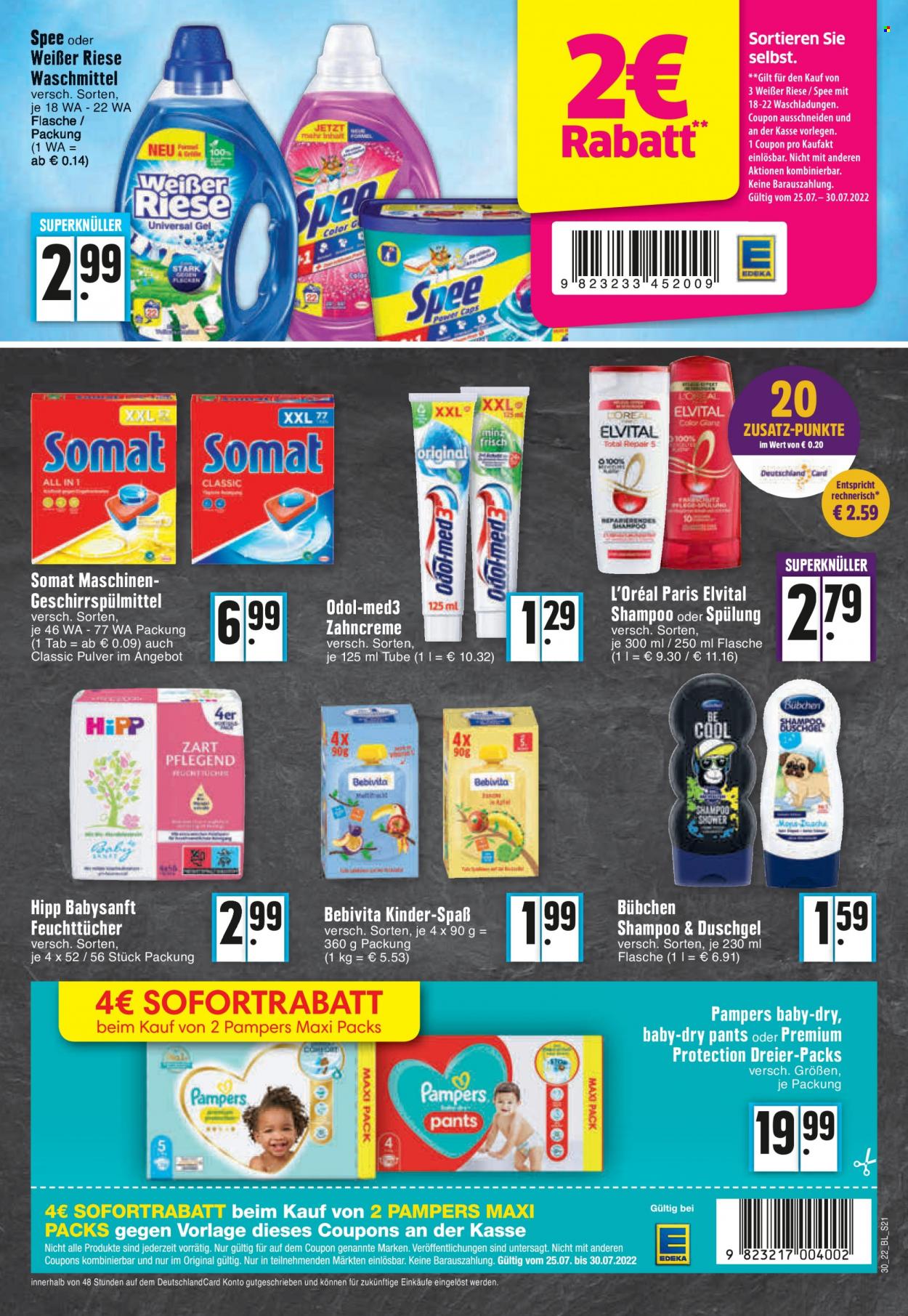 Edeka Prospekte  - 25.07.2022 - 30.07.2022. Seite 21