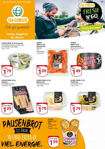 Prospekte Globus - 25.07.2022 - 30.07.2022.