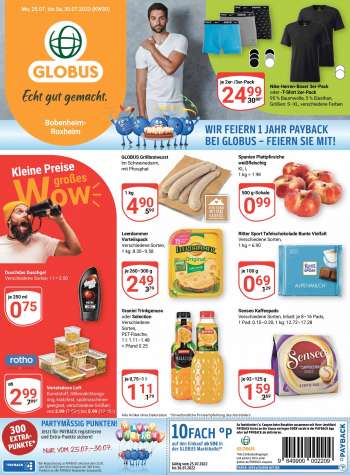 Prospekte Globus - 25.07.2022 - 30.07.2022.
