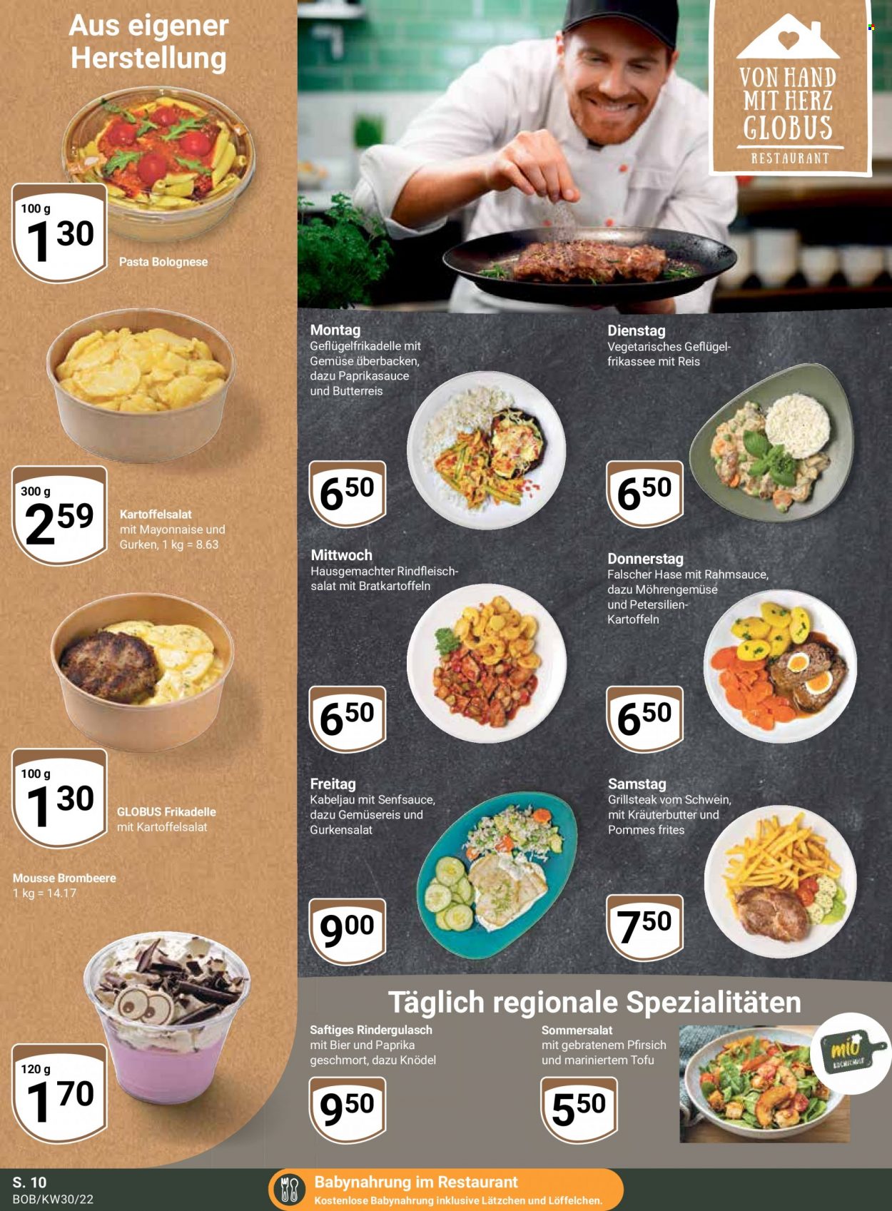 Globus Prospekte  - 25.07.2022 - 30.07.2022. Seite 10
