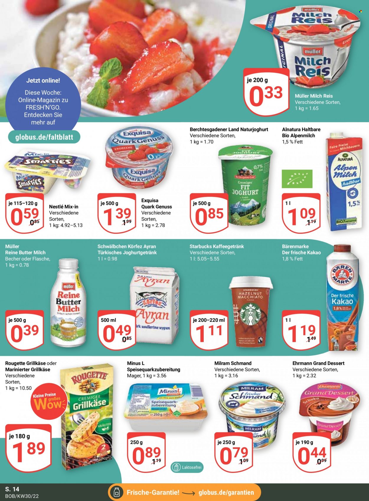 Globus Prospekte  - 25.07.2022 - 30.07.2022. Seite 14