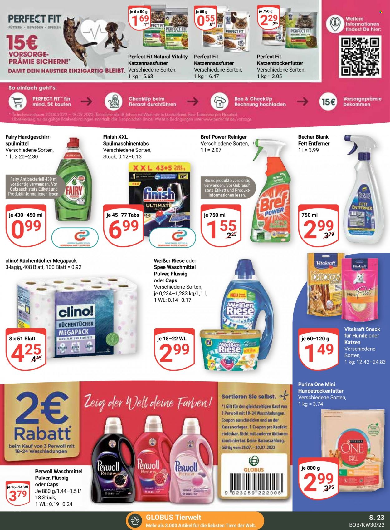 Globus Prospekte  - 25.07.2022 - 30.07.2022. Seite 23