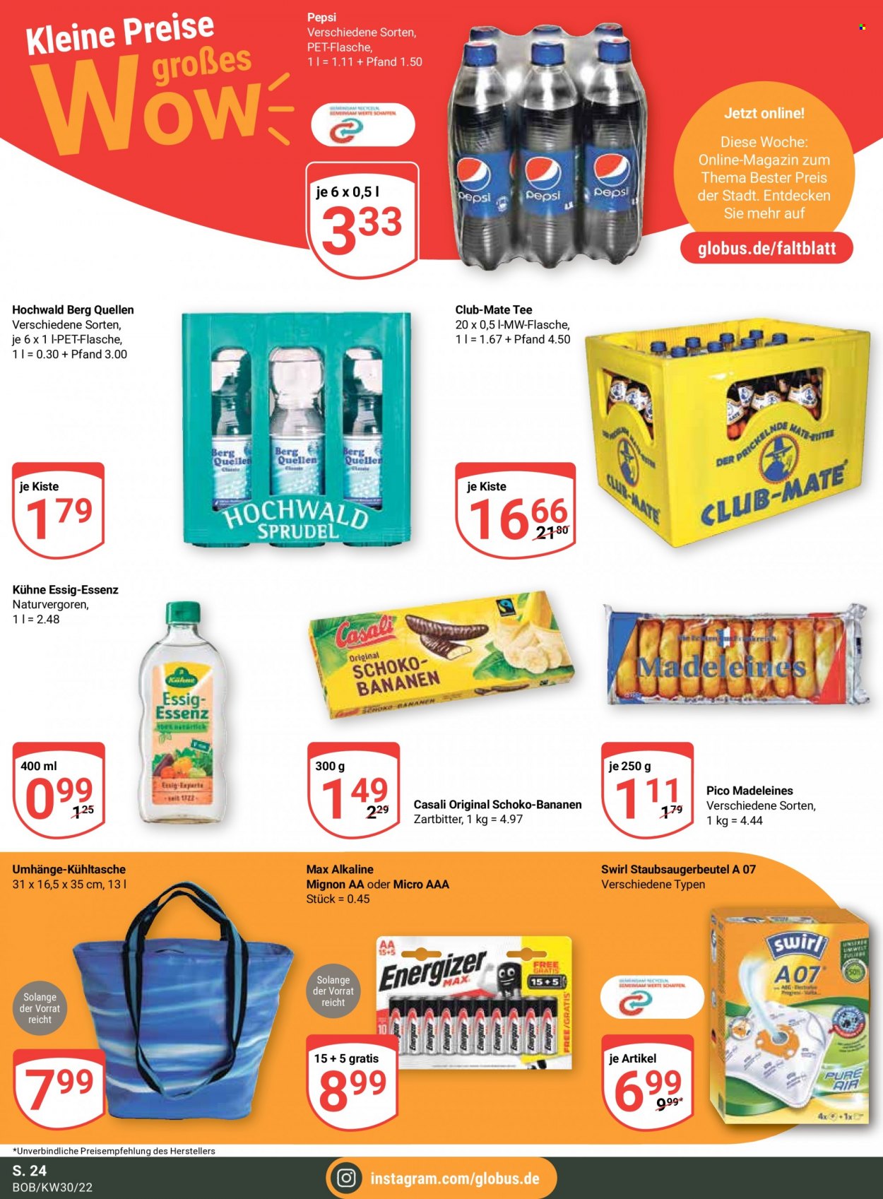 Globus Prospekte  - 25.07.2022 - 30.07.2022. Seite 24