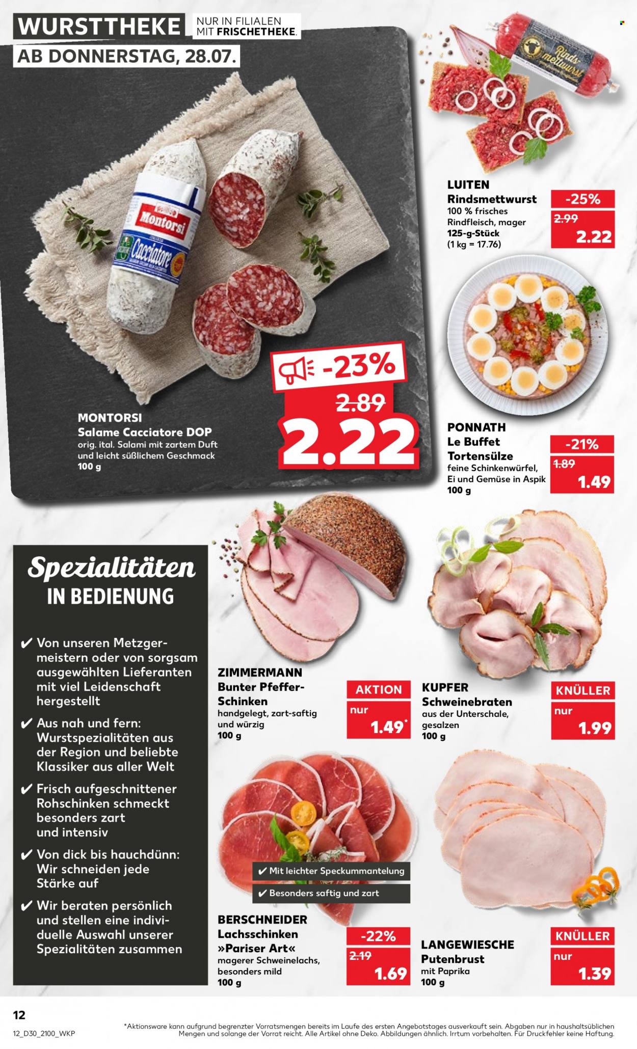 Kaufland Prospekte  - 28.07.2022 - 3.08.2022. Seite 12