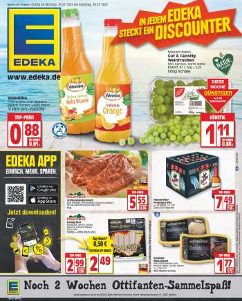 Prospekte Edeka - 25.07.2022 - 30.07.2022.