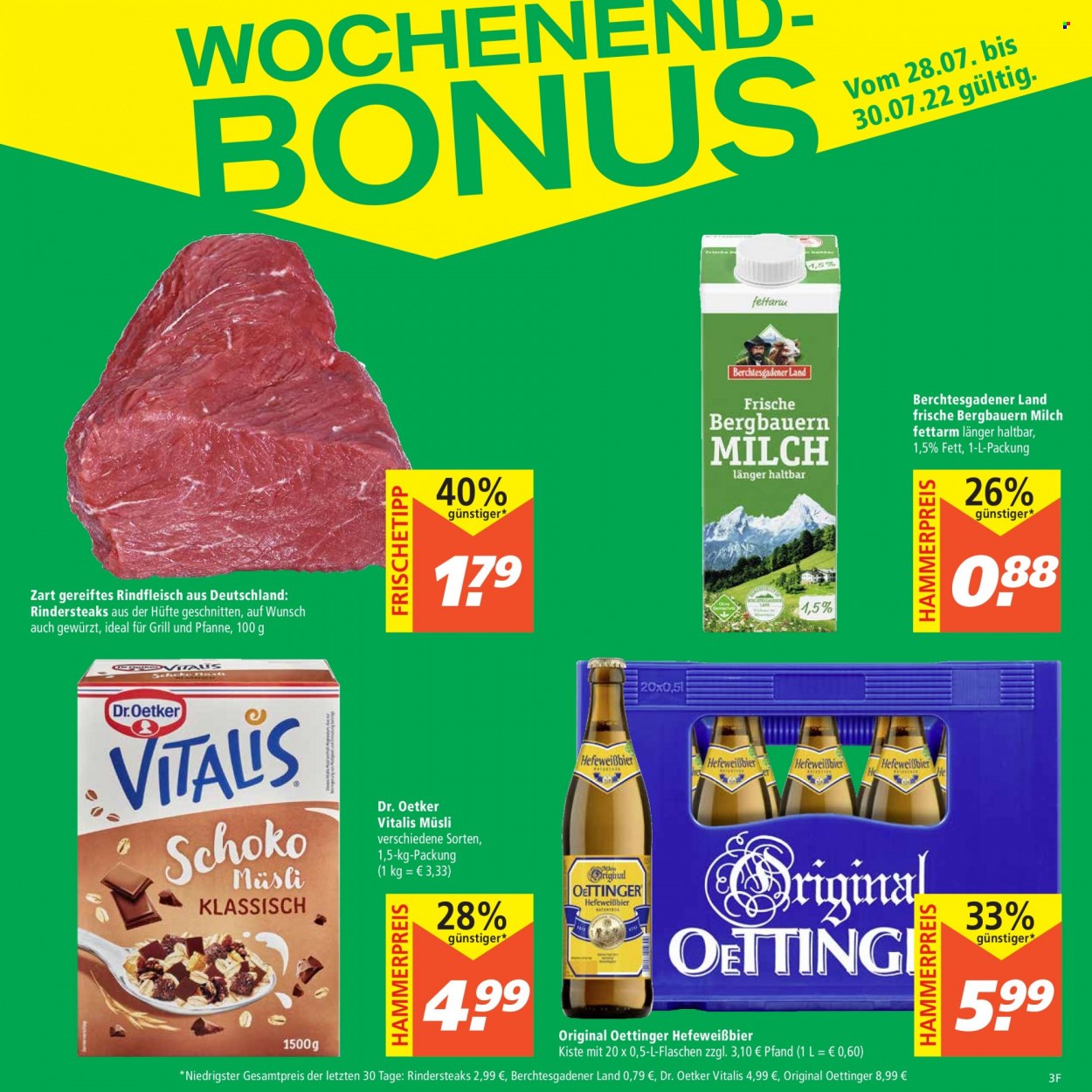 Marktkauf Prospekte  - 25.07.2022 - 30.07.2022. Seite 3