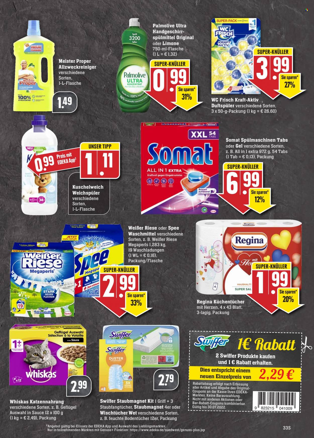 Marktkauf Prospekte  - 25.07.2022 - 30.07.2022. Seite 33