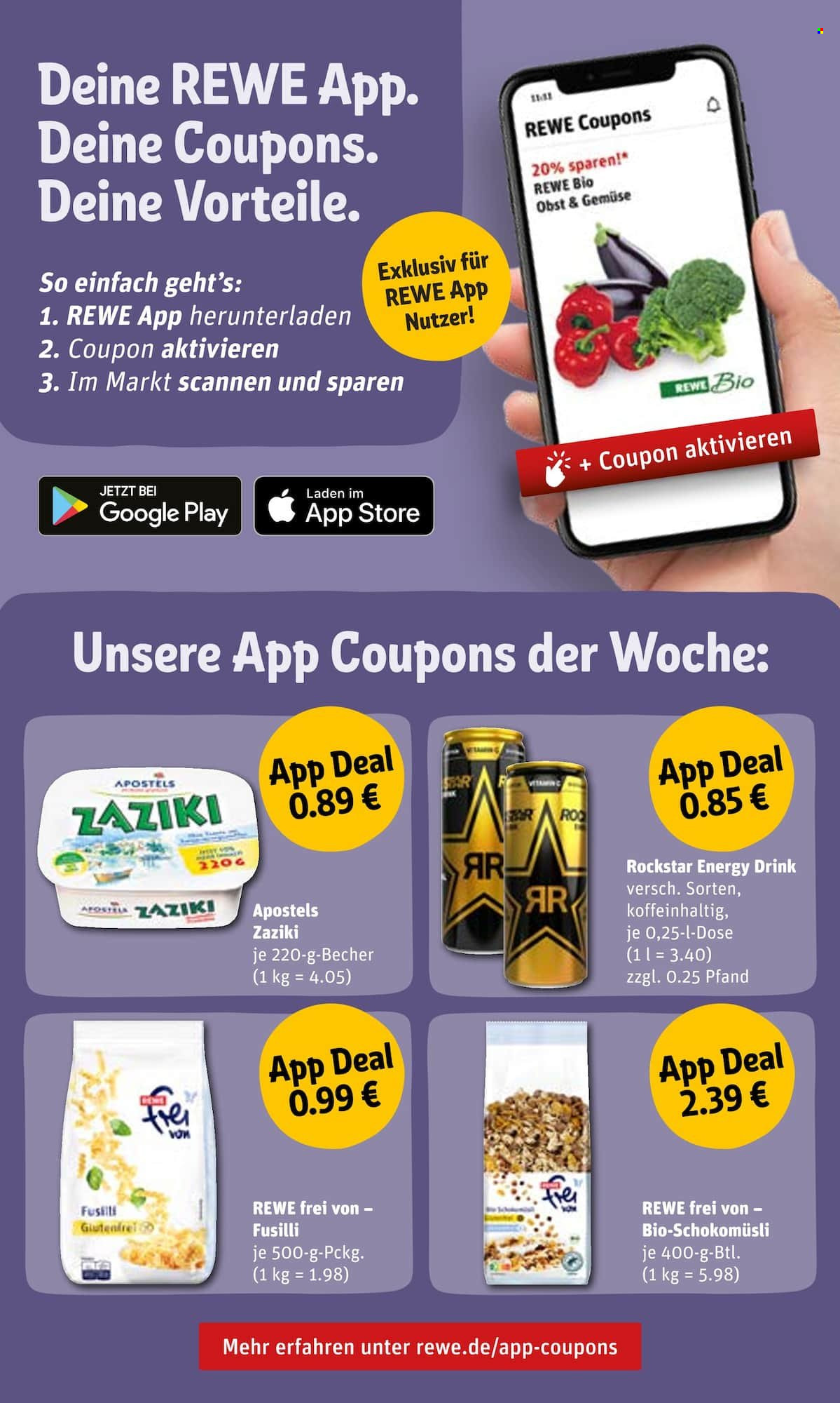 Leták REWE - 25.7.2022 - 30.7.2022. Strana 21