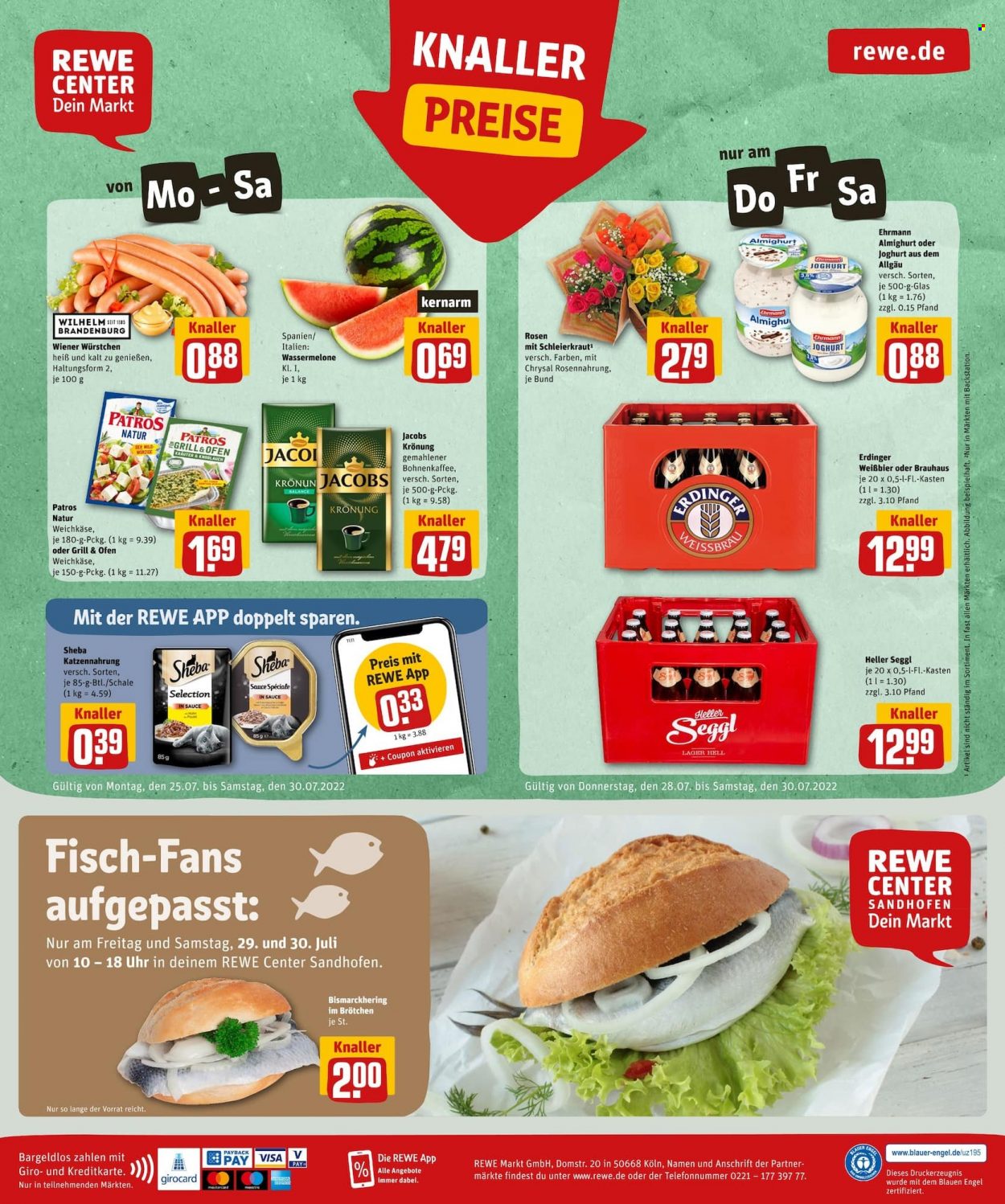 REWE Prospekte  - 25.07.2022 - 30.07.2022. Seite 28