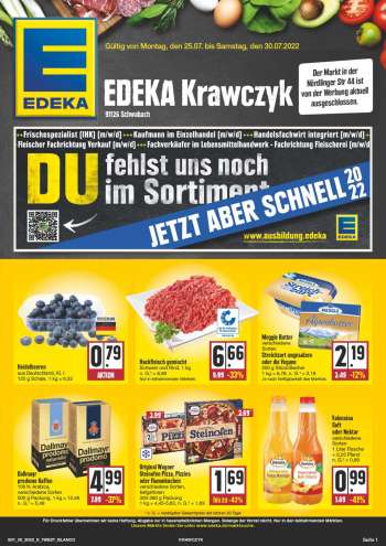Prospekte Edeka - 25.07.2022 - 30.07.2022.