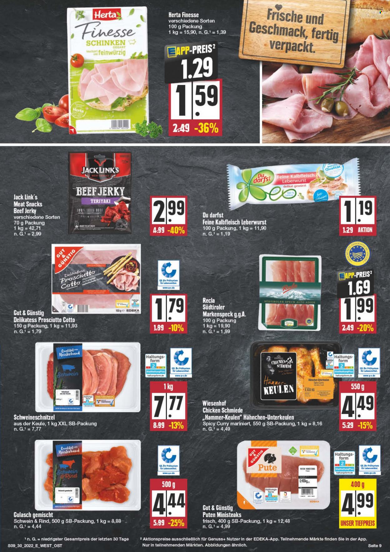 Edeka Prospekte  - 25.07.2022 - 30.07.2022. Seite 9