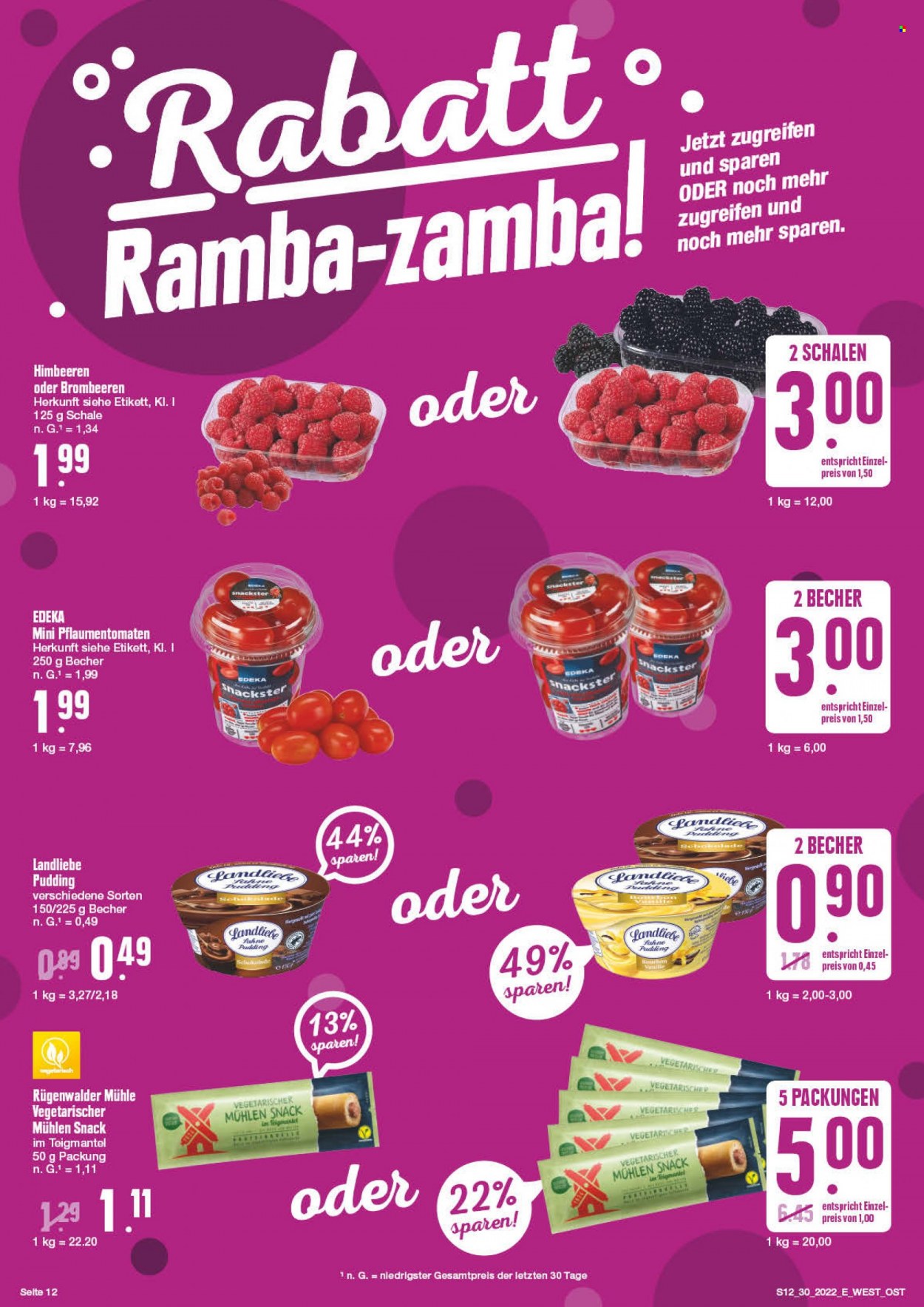 Edeka Prospekte  - 25.07.2022 - 30.07.2022. Seite 12