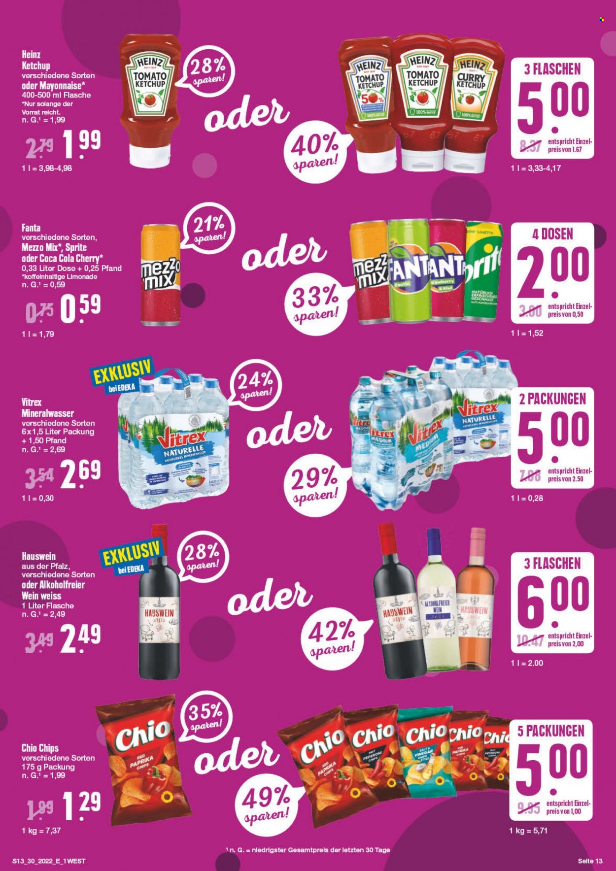Edeka Prospekte  - 25.07.2022 - 30.07.2022. Seite 13