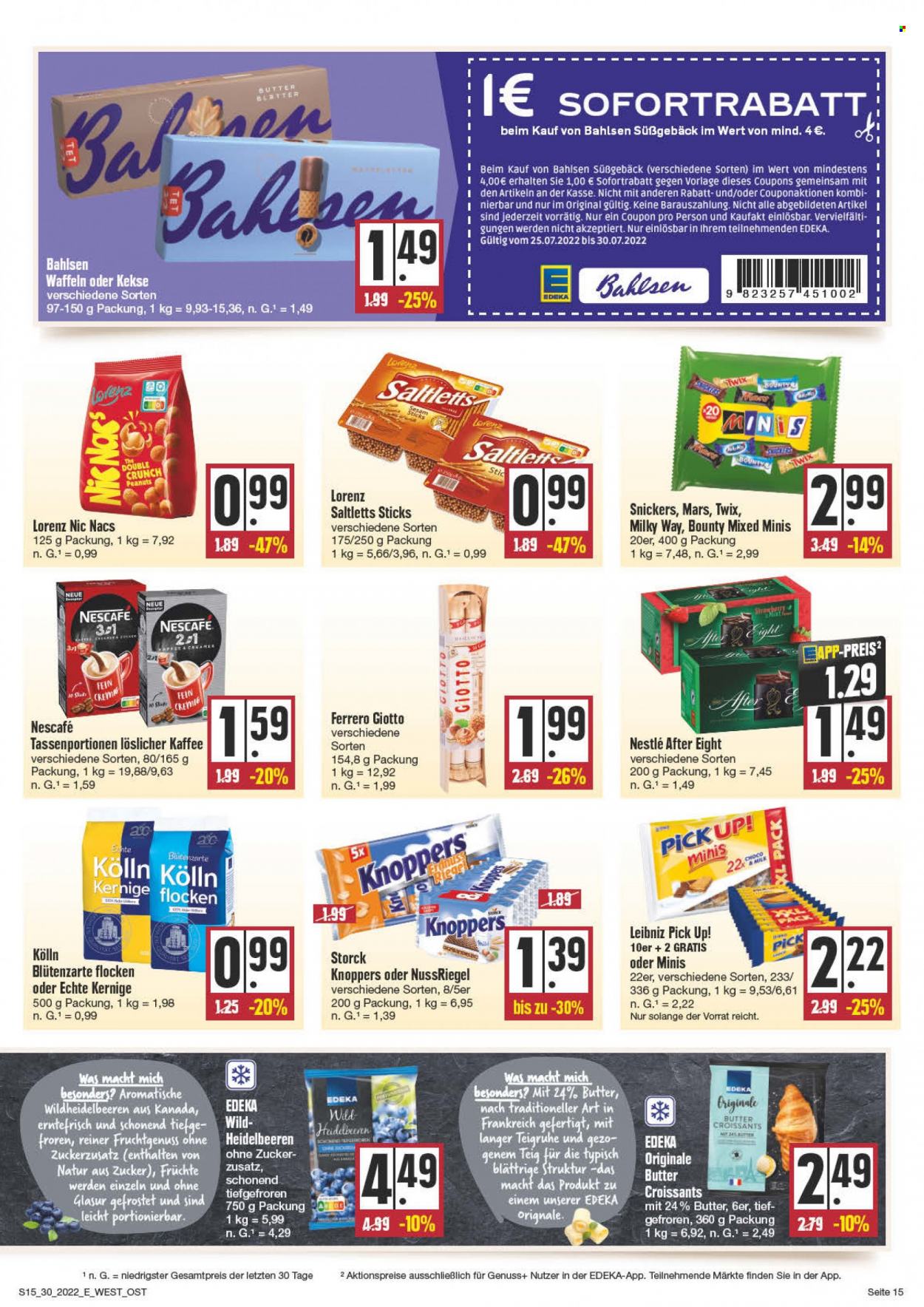 Edeka Prospekte  - 25.07.2022 - 30.07.2022. Seite 15