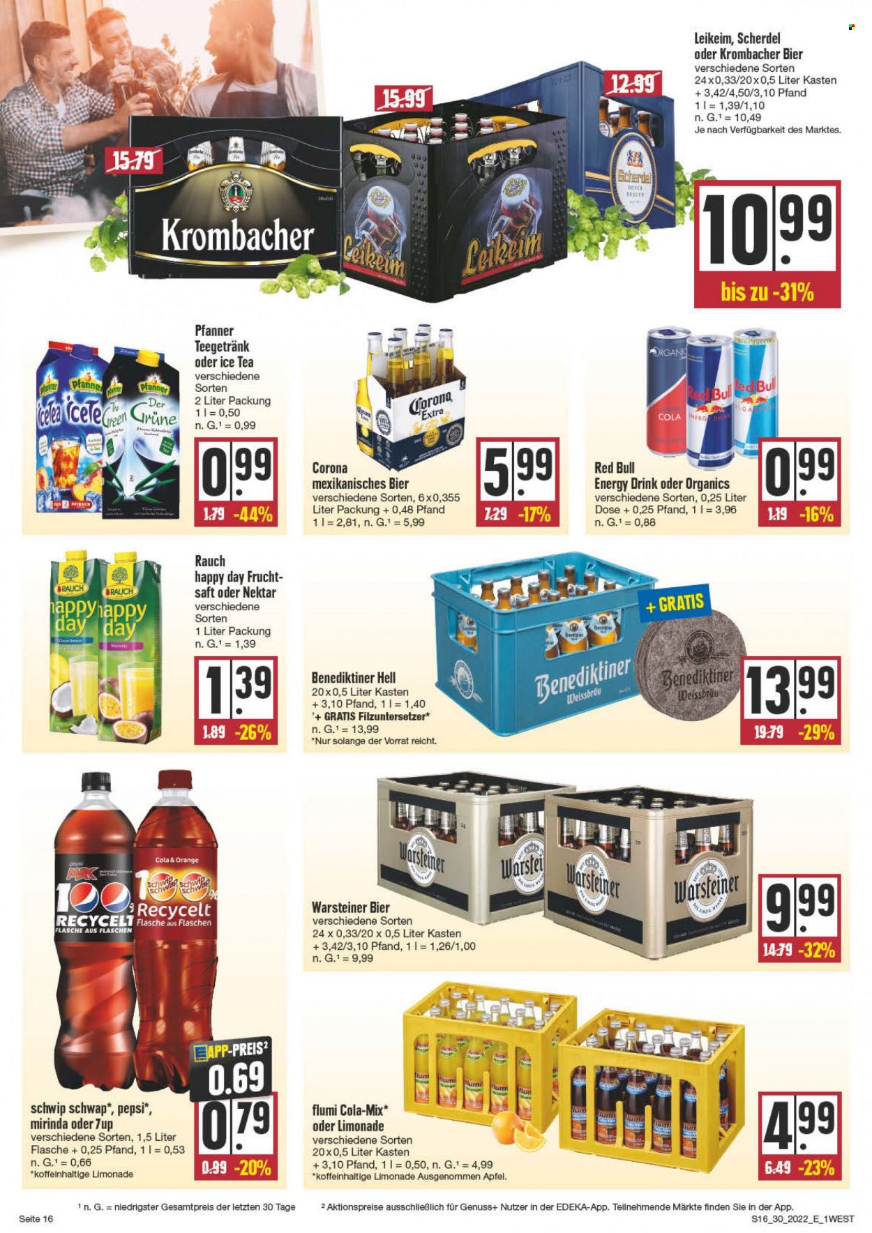 Edeka Prospekte  - 25.07.2022 - 30.07.2022. Seite 16