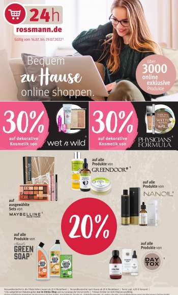 Prospekte Rossmann - 16.07.2022 - 29.07.2022.