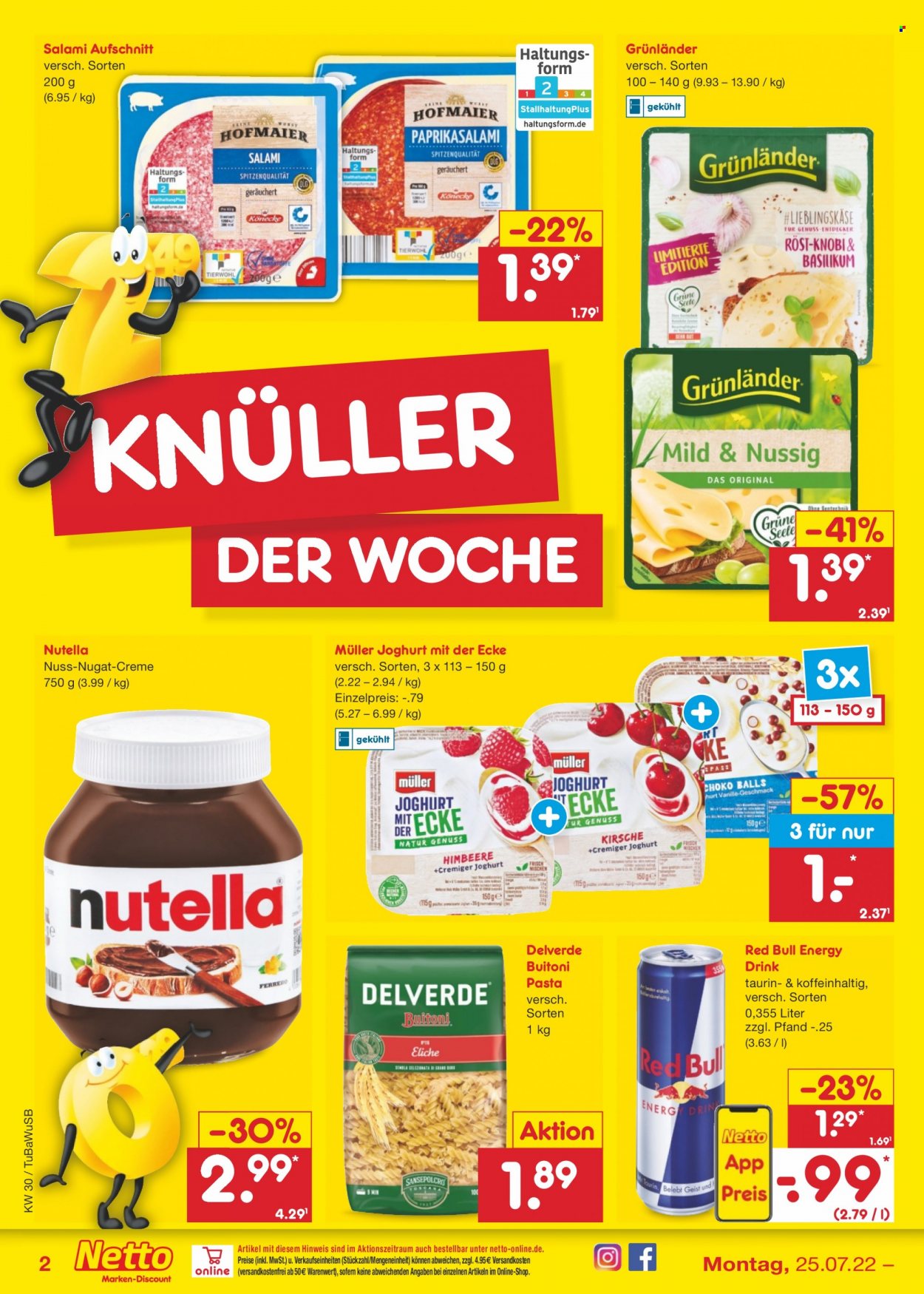 Netto Marken-Discount Prospekte  - 25.07.2022 - 30.07.2022. Seite 2