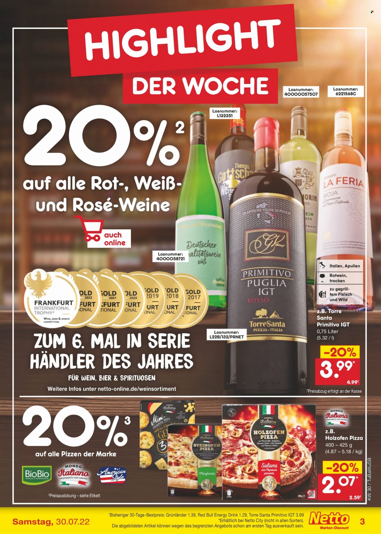 Netto Marken-Discount Prospekte  - 25.07.2022 - 30.07.2022. Seite 3