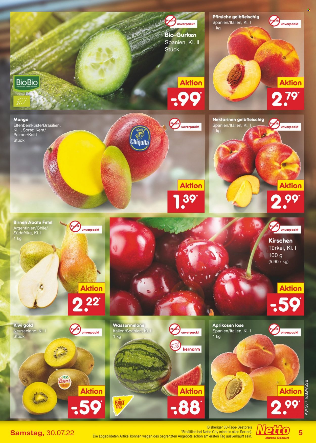 Netto Marken-Discount Prospekte  - 25.07.2022 - 30.07.2022. Seite 5