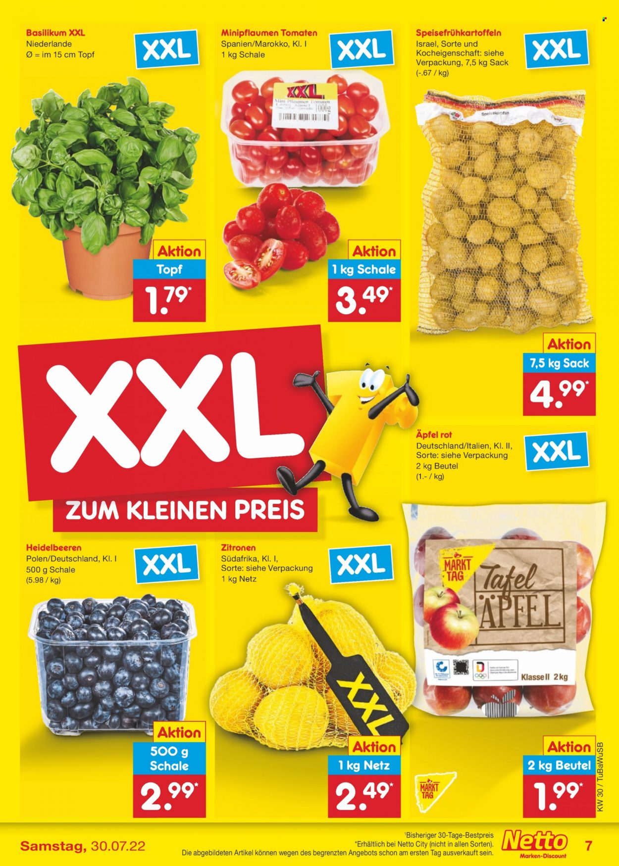 Netto Marken-Discount Prospekte  - 25.07.2022 - 30.07.2022. Seite 7