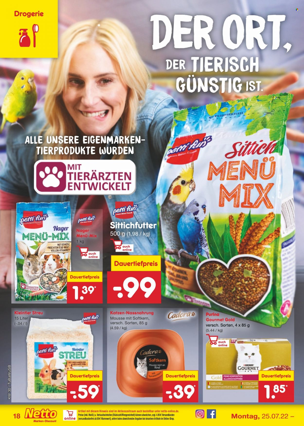 Netto Marken-Discount Prospekte  - 25.07.2022 - 30.07.2022. Seite 18