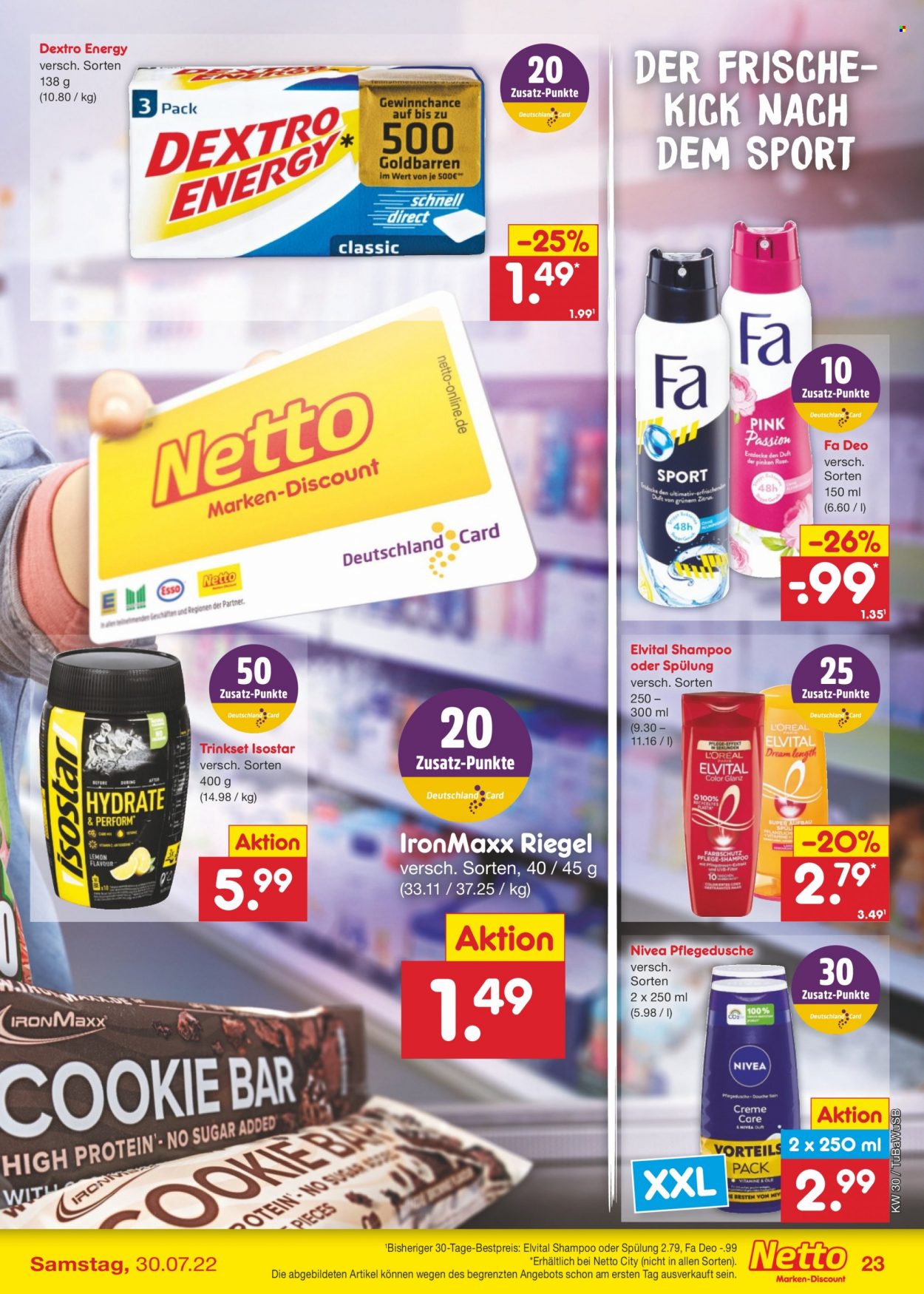 Netto Marken-Discount Prospekte  - 25.07.2022 - 30.07.2022. Seite 23