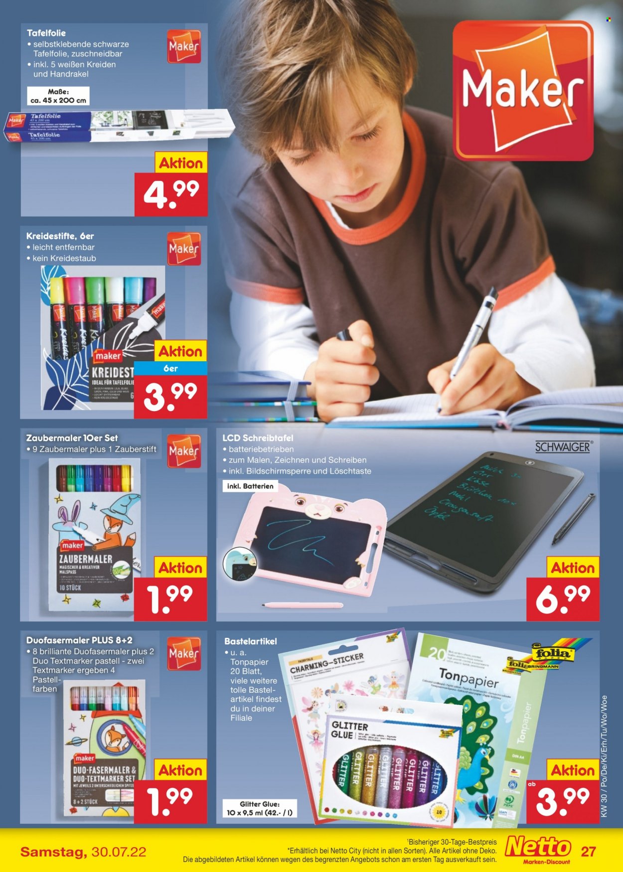 Netto Marken-Discount Prospekte  - 25.07.2022 - 30.07.2022. Seite 27