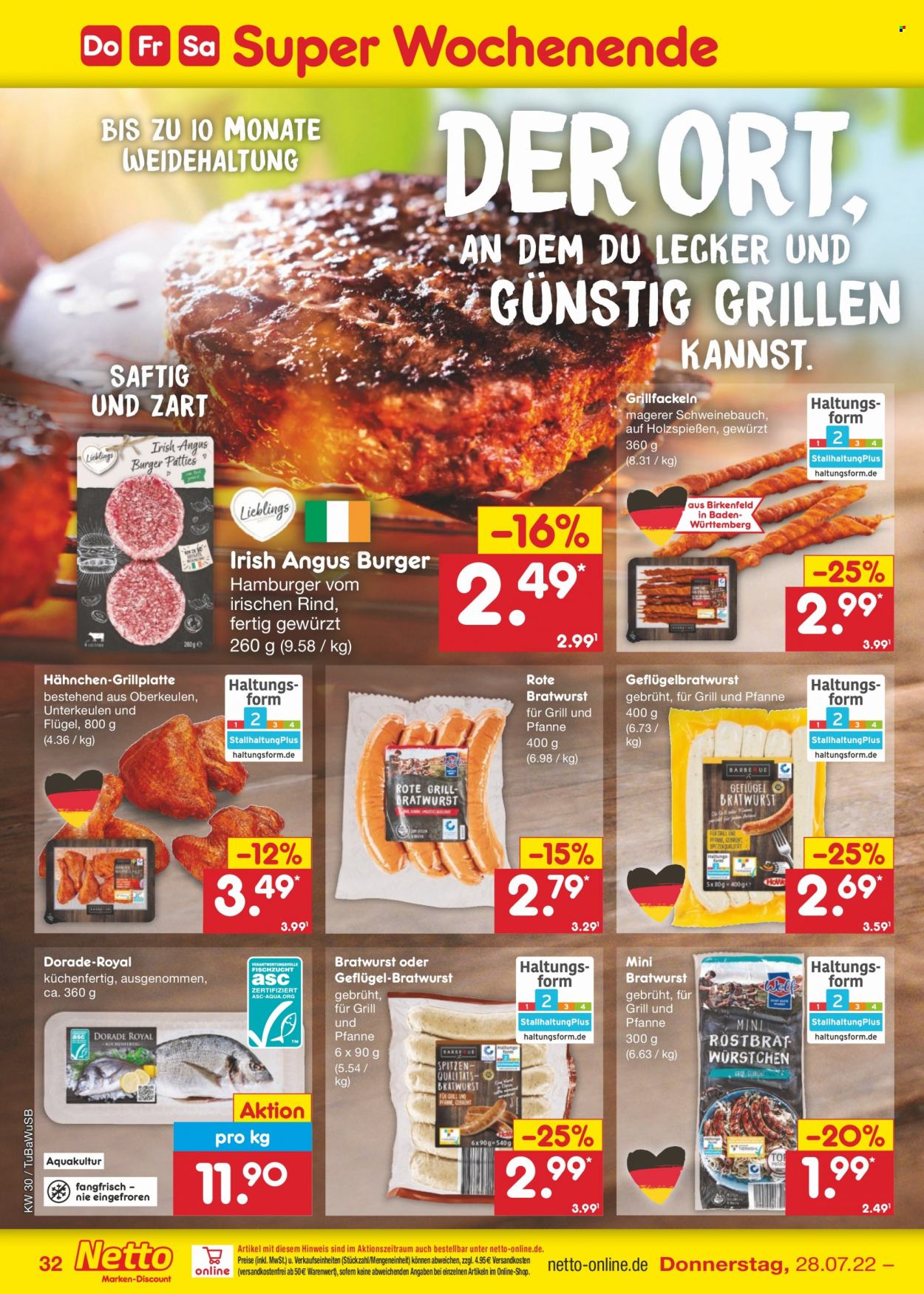 Netto Marken-Discount Prospekte  - 25.07.2022 - 30.07.2022. Seite 32