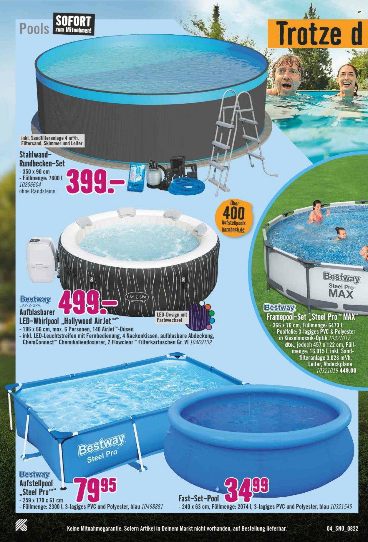 Hornbach Prospekte  - 26.07.2022 - 24.08.2022. Seite 4