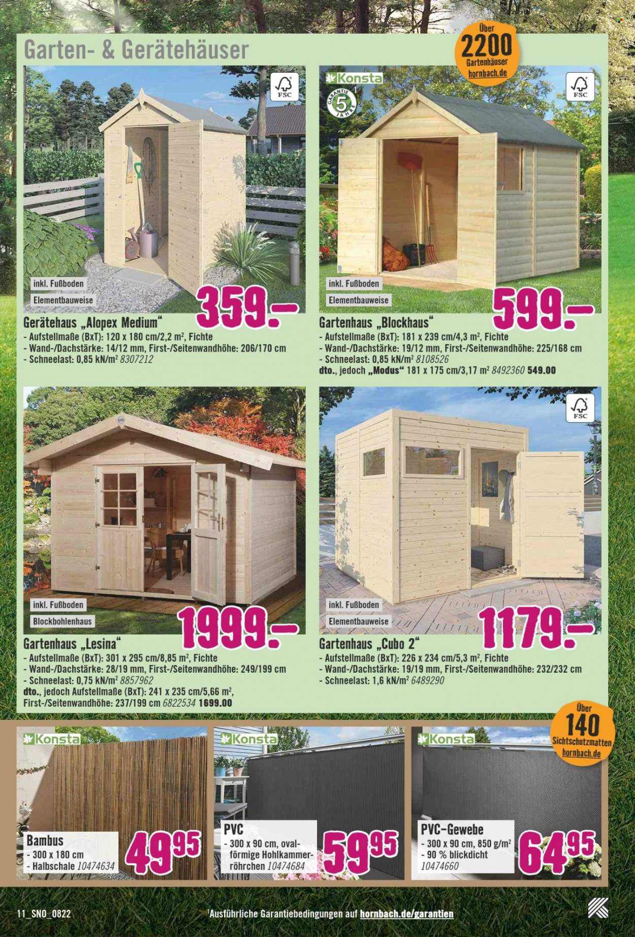 Hornbach Prospekte  - 26.07.2022 - 24.08.2022. Seite 11