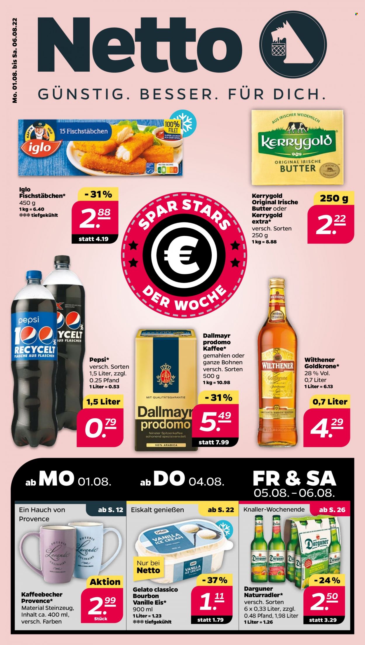 Netto Prospekte  - 1.08.2022 - 6.08.2022. Seite 1