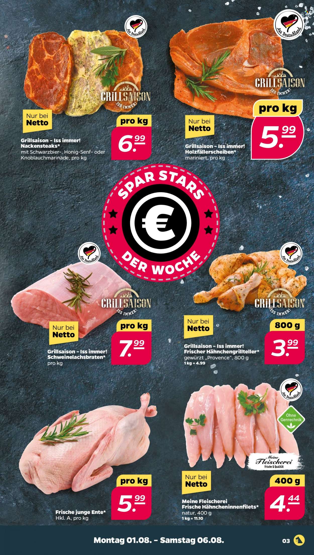 Netto Prospekte  - 1.08.2022 - 6.08.2022. Seite 3