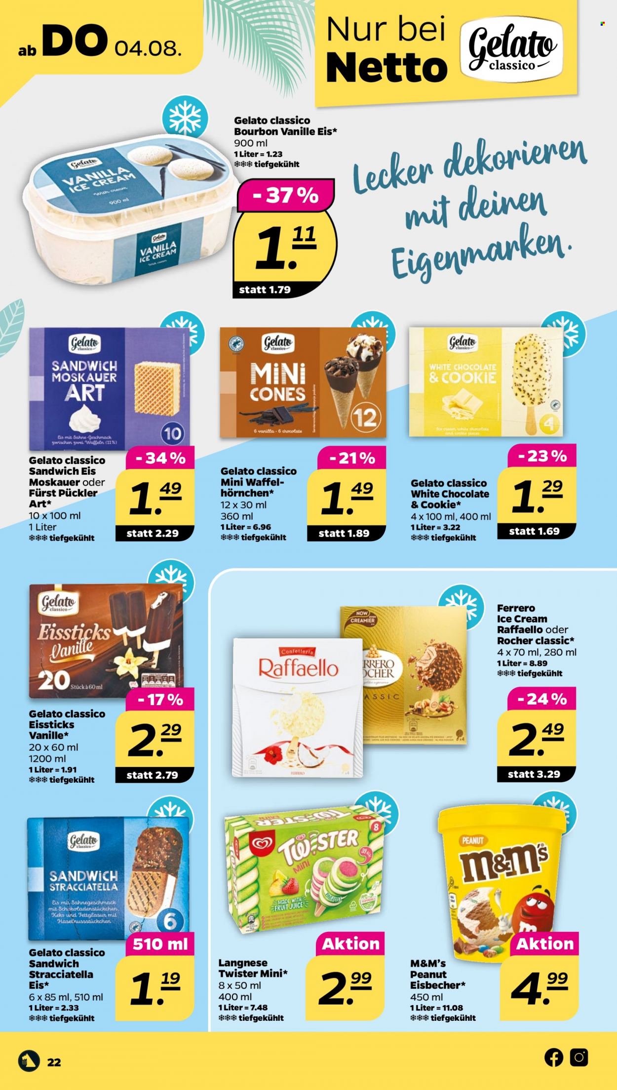 Netto Prospekte  - 1.08.2022 - 6.08.2022. Seite 22