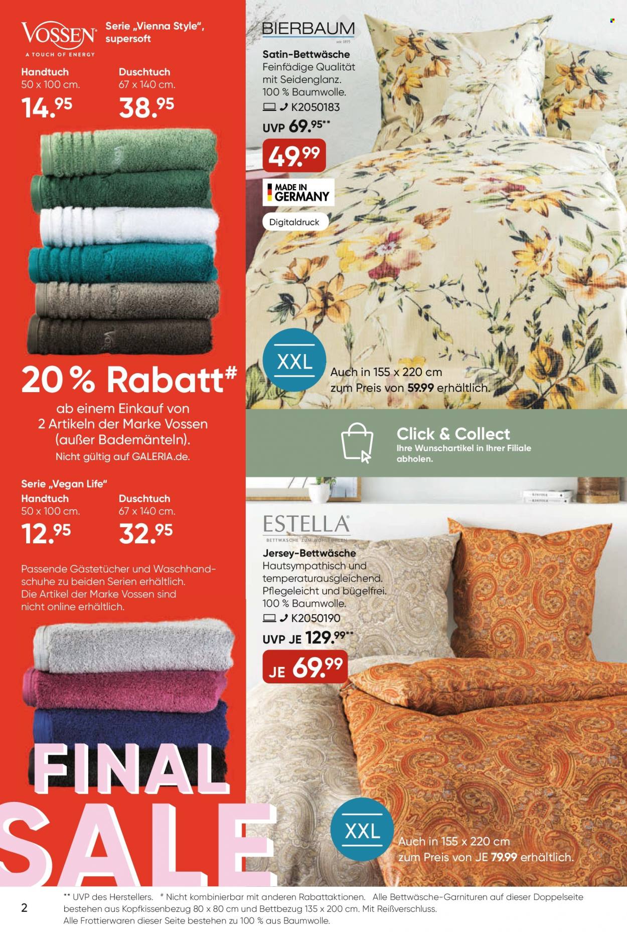 GALERIA Karstadt Kaufhof Prospekte  - 27.07.2022 - 2.08.2022. Seite 2