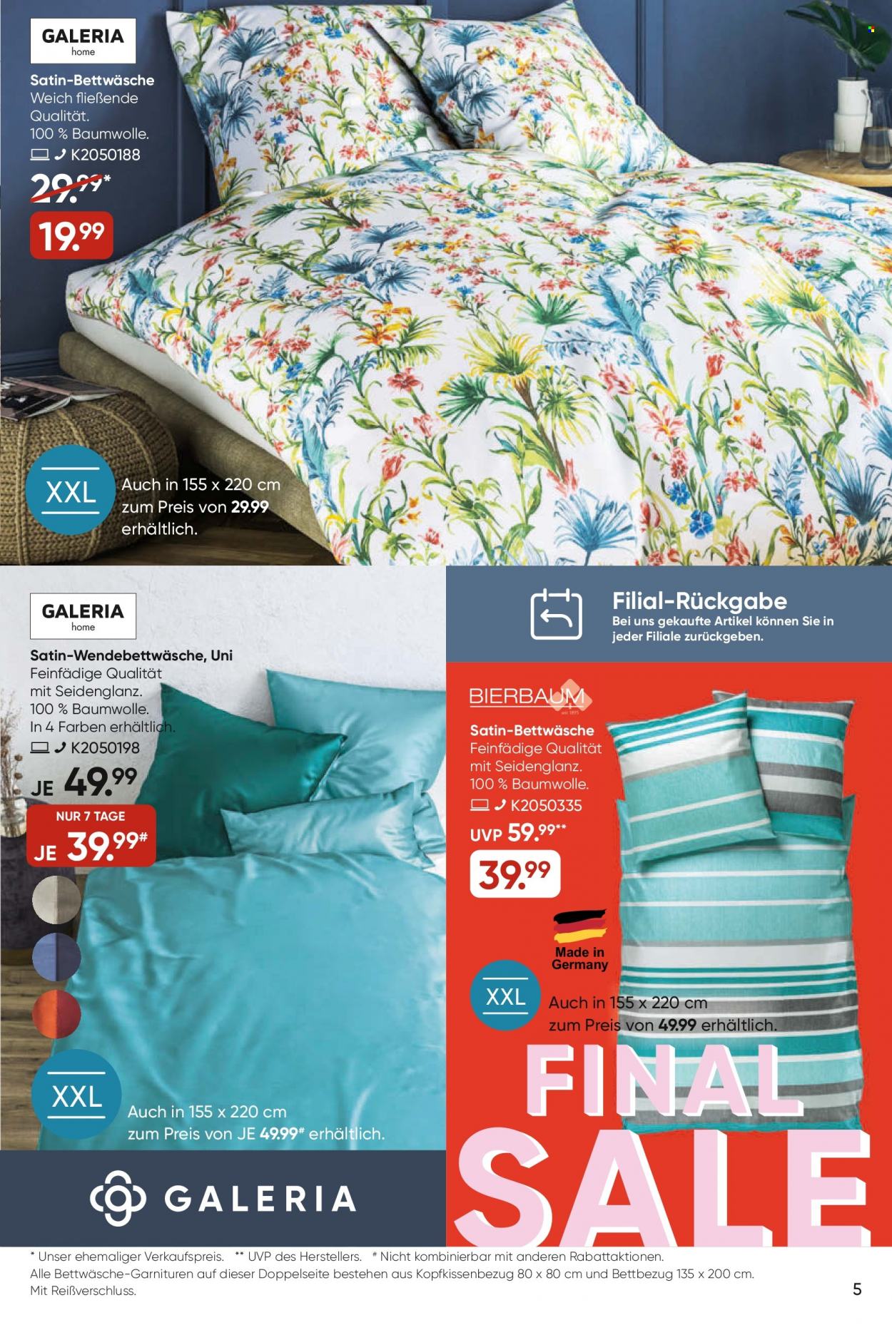 GALERIA Karstadt Kaufhof Prospekte  - 27.07.2022 - 2.08.2022. Seite 5
