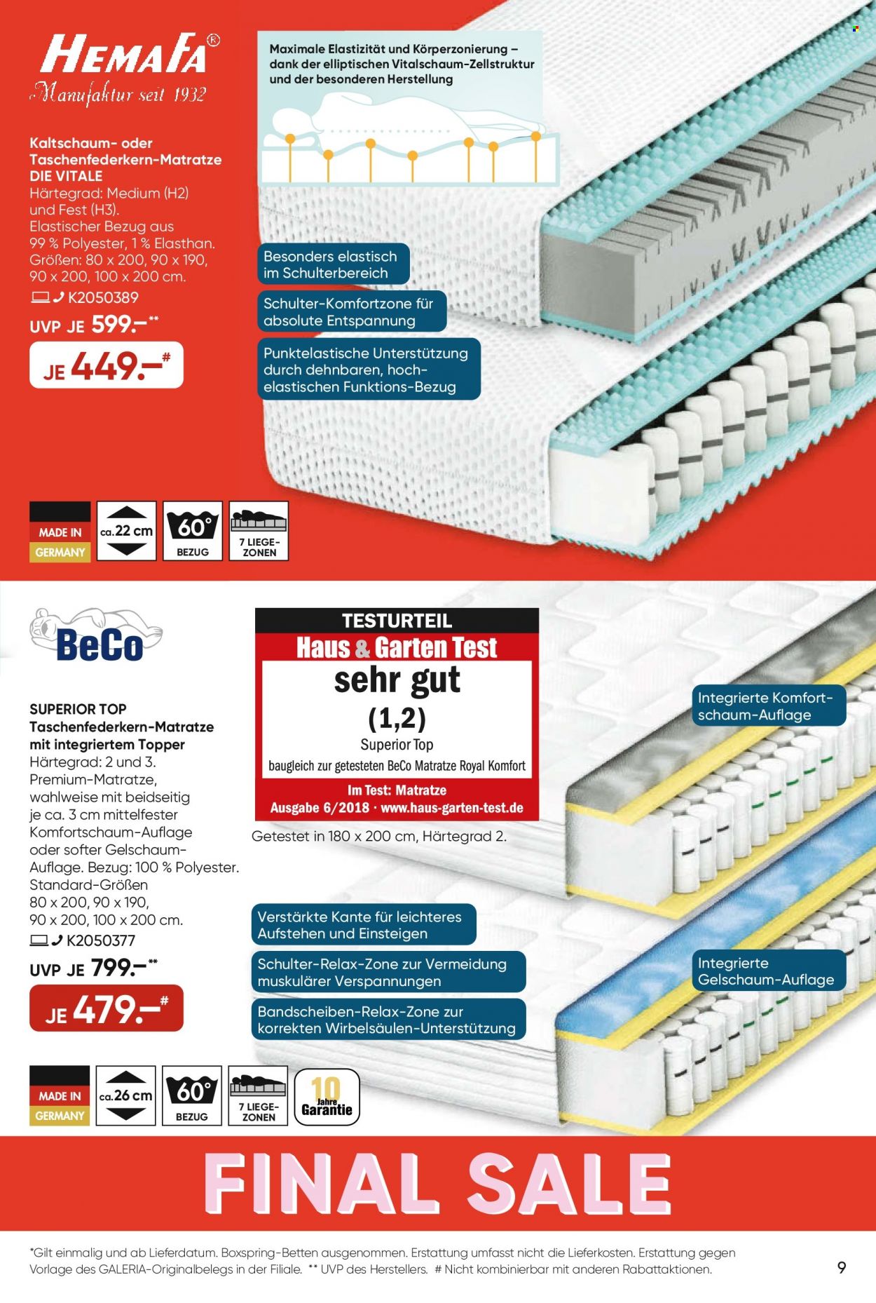 GALERIA Karstadt Kaufhof Prospekte  - 27.07.2022 - 2.08.2022. Seite 9