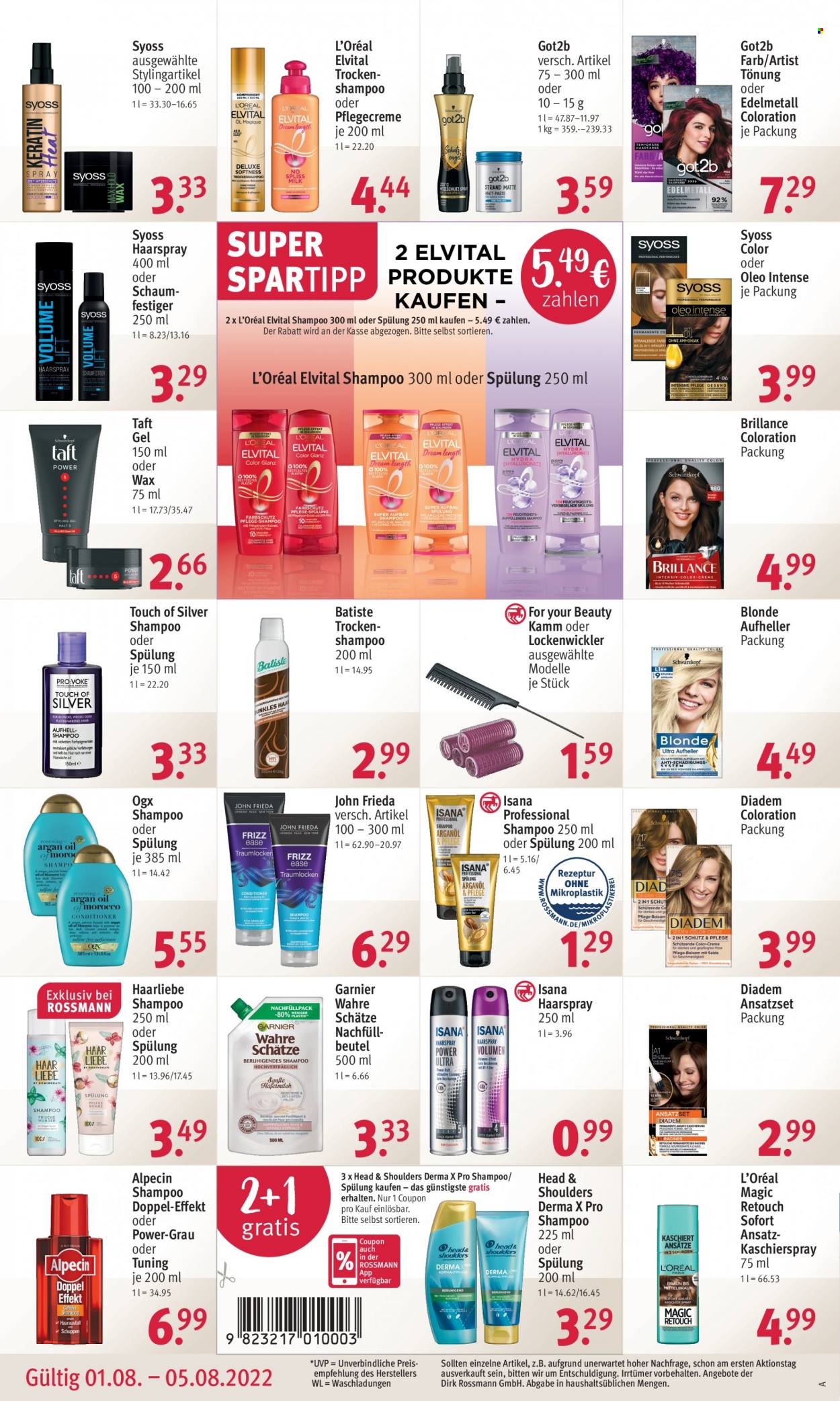 Rossmann Prospekte  - 1.08.2022 - 5.08.2022. Seite 16