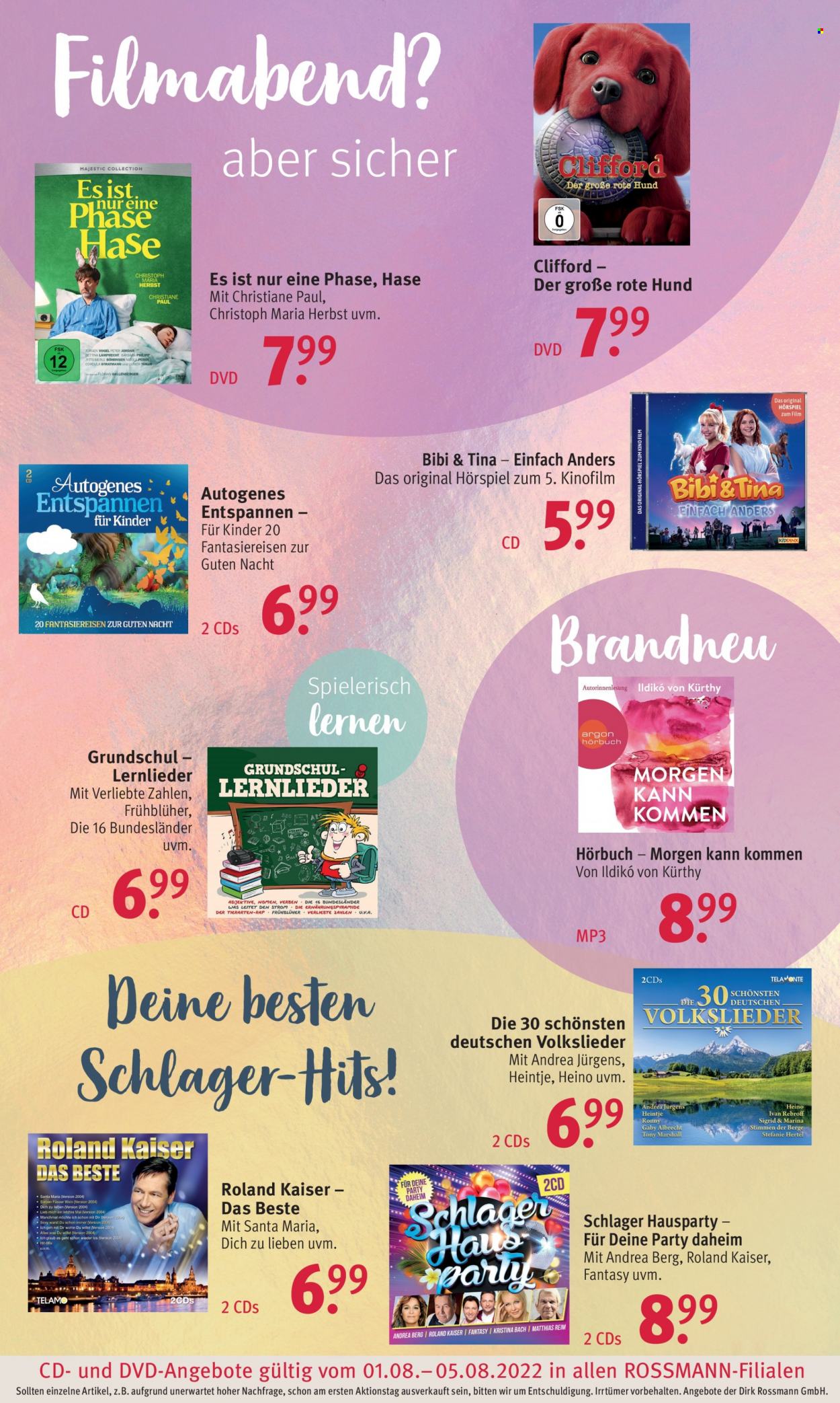 Rossmann Prospekte  - 1.08.2022 - 5.08.2022. Seite 18
