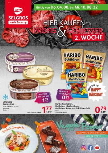 Prospekte Selgros - 4.08.2022 - 10.08.2022.